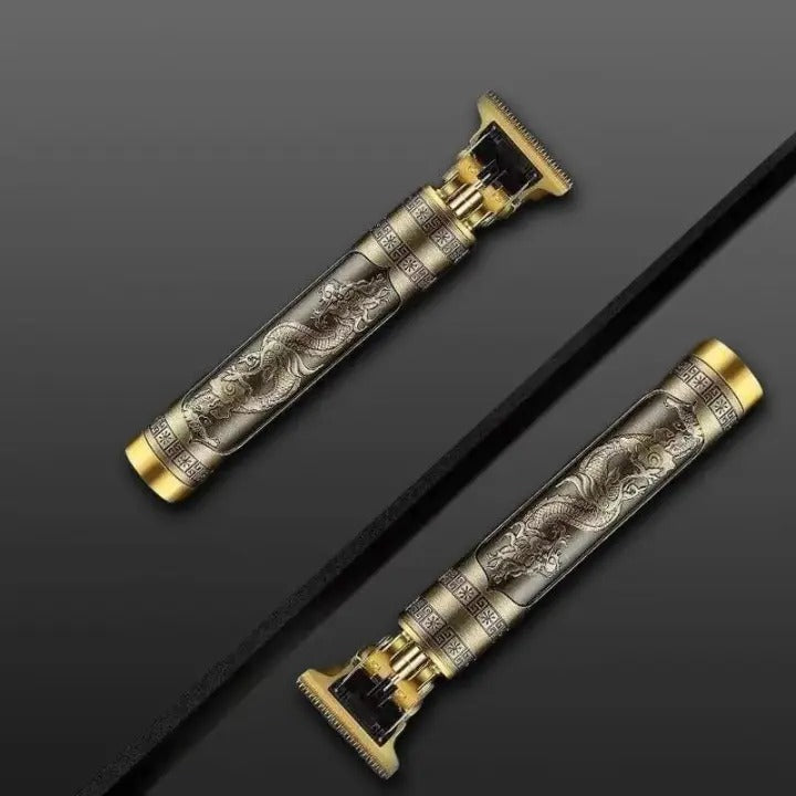 Metal Body Vintage T9 Trimmer & Hair Clipper for Men | USB Rechargeable Professional Hair Cutting Machine | Precision Beard & Hair Grooming Too