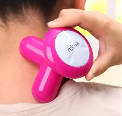 Mini Electric Body Massager for Neck Back Shoulder | USB Powered Vibration Massager Machine for Pain Relief & Muscle Relaxation