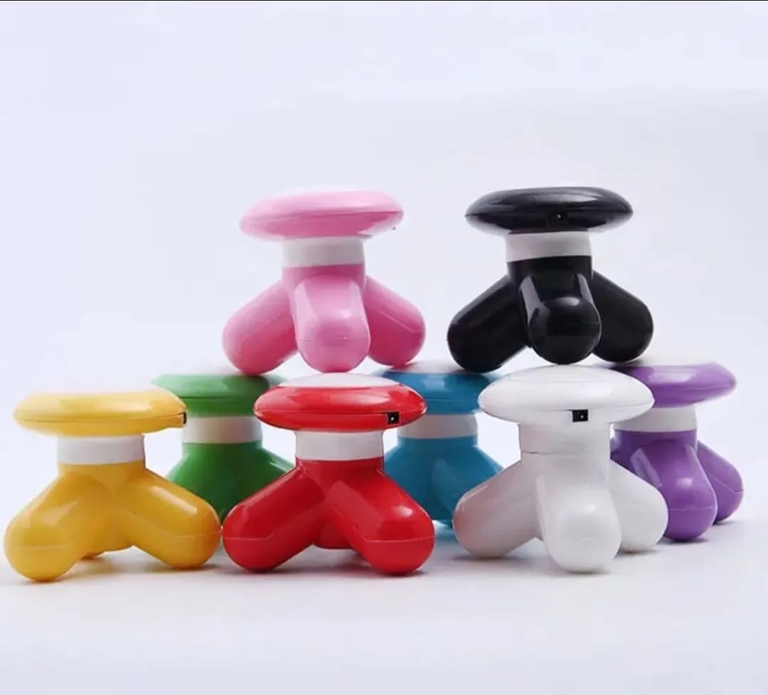 Mini Electric Body Massager for Neck Back Shoulder | USB Powered Vibration Massager Machine for Pain Relief & Muscle Relaxation